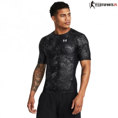 UNDER ARMOUR KOSZULKA TRENINGOWA HEATGEAR ISO-CHILL PRINTED 002